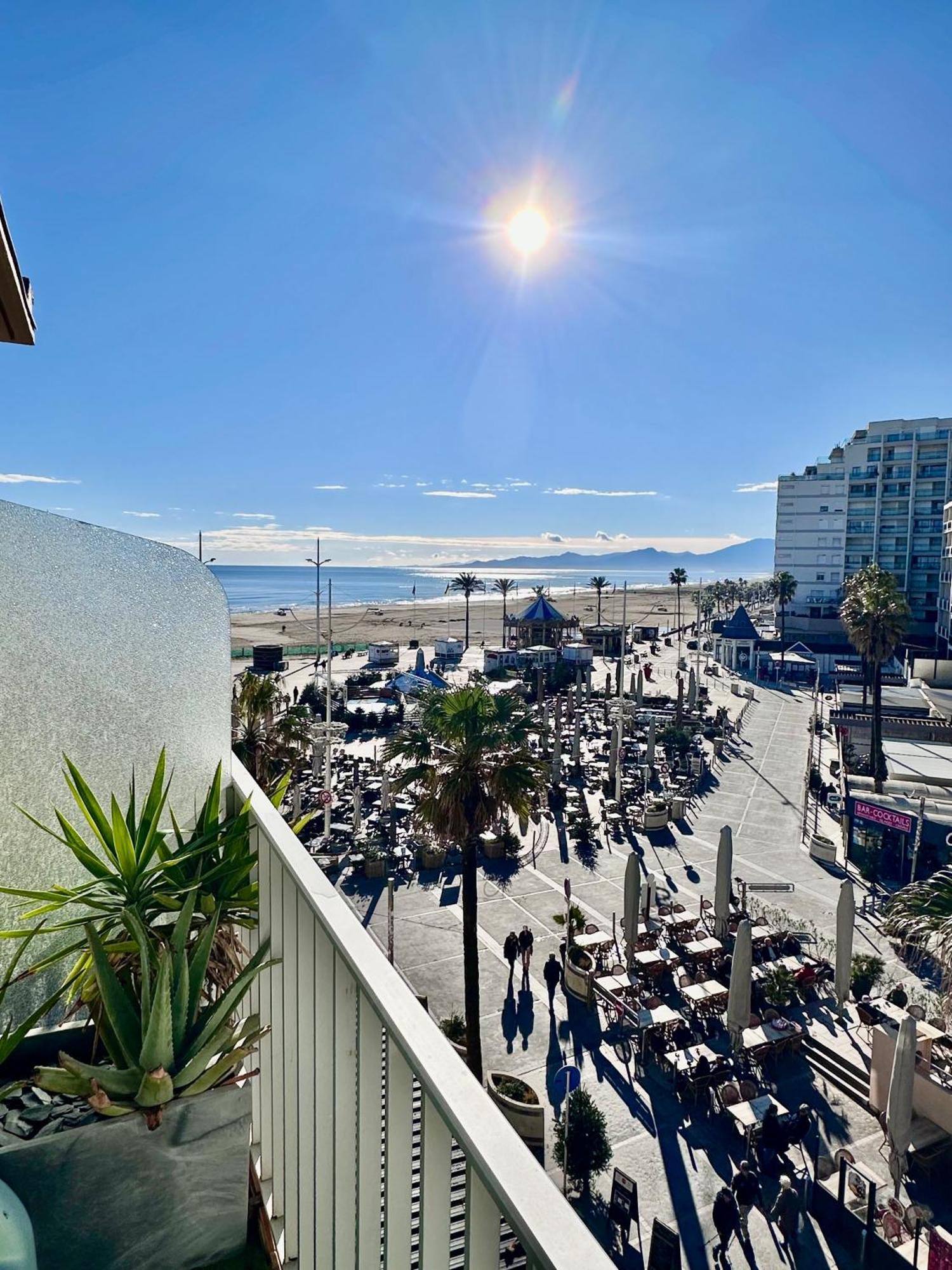 Magnifique Vue Mer F2 45 M2, Parking Surveille Linge De Maison Inclus Canet-en-Roussillon Exterior photo